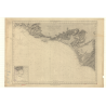 Reproduction carte marine ancienne - 3453 - SICILE (Côte Sud), SCALAMBRI (Pointe), ROSSELLO (Pointe) - MEDITERRANEE - (1875 - 20