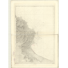 Reproduction of old nautical chart - 3465 - ALGER (Port), ALGER (Abords) - ALGERIE - MEDITERRANEE, AFRIQUE (Côte Nord) - (1875 -