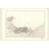 Carte marine ancienne - 3479 - ORAN (Mouillage), MERS-EL-KEBIR (Mouillage) - ALGERIE - MEDITERRANEE, AFRIQUE (Côte Nord) - (1876