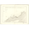 Carte marine ancienne - 3483 - ARZEW, FEGALO (Cap) - ALGERIE - MEDITERRANEE, AFRIQUE (Côte Nord) - (1876 - ?)
