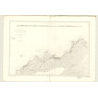 Reproduction carte marine ancienne - 3483 - ARZEW, FEGALO (Cap) - ALGERIE - MEDITERRANEE, AFRIQUE (Côte Nord) - (1876 - ?)