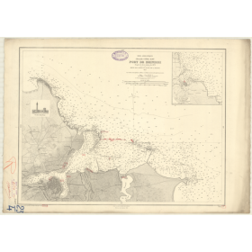 Reproduction carte marine ancienne - 3527 - BRINDISI (Port) - ITALIE (Côte Est) - MEDITERRANEE, ADRIATIQUE (Mer) - (1877 - 1988)