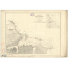Reproduction carte marine ancienne Shom - 3527 - BRINDISI (Port) - ITALIE (Côte Est) - MEDITERRANEE,ADRIATIQUE (Mer) -