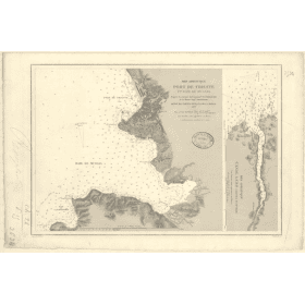 Reproduction carte marine ancienne - 3534 - TRIESTE (Port), MUGGIA (Baie) - MEDITERRANEE, ADRIATIQUE (Mer) - (1877 - 2012)