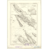 Reproduction carte marine ancienne - 3576 - PREMUDA (île), KREUL (Port), PREMUDA (Port) - YOUGOSLAVIE - MEDITERRANEE, ADRIATIQUE