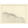 Reproduction carte marine ancienne - 3588 - TRIPOLI, MISURATA (Cap) - LIBYE - MEDITERRANEE, AFRIQUE (Côte Nord) - (1877 - 1997)