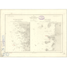 Reproduction carte marine ancienne Shom - 3591 - ORSERA (Abords) - YOUGOSLAVIE - MEDITERRANEE,ADRIATIQUE (Mer) - (1877 -