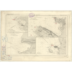 Reproduction carte marine ancienne - 3596 - UMAGO (Port) - YOUGOSLAVIE - MEDITERRANEE, ADRIATIQUE (Mer) - (1877 - 1980)