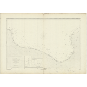 Reproduction carte marine ancienne - 3602 - GRANDE SYRTE (Golfe) - LIBYE - MEDITERRANEE, AFRIQUE (Côte Nord) - (1878 - 1933)
