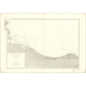 Reproduction carte marine ancienne - 3604 - DJERBA, TRIPOLI - TUNISIE, LIBYE - MEDITERRANEE, AFRIQUE (Côte Nord) - (1878 - 1997)