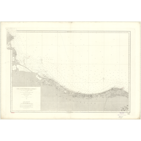 Reproduction carte marine ancienne - 3604 - DJERBA, TRIPOLI - TUNISIE, LIBYE - MEDITERRANEE, AFRIQUE (Côte Nord) - (1878 - 1997)