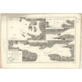 Reproduction carte marine ancienne - 3627 - ROGOSNIZZA (Port) - YOUGOSLAVIE - MEDITERRANEE, ADRIATIQUE (Mer) - (1878 - ?)
