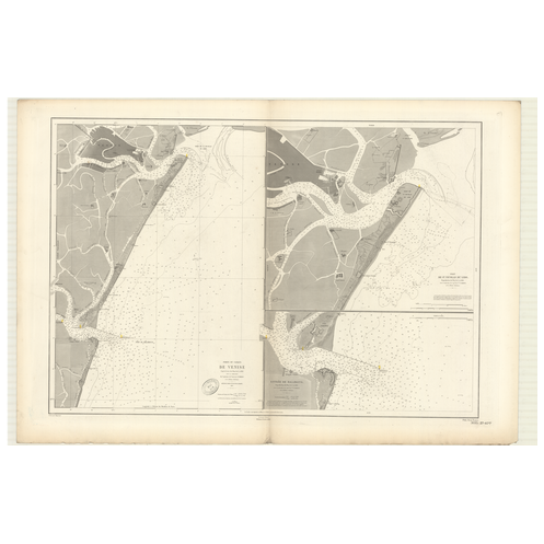 Reproduction carte marine ancienne - 3695 - VENISE (Abords) - ITALIE (Côte Est) - MEDITERRANEE, ADRIATIQUE (Mer) - (1879 - 1895) Reproduction carte marine ancienne - 3695 - VENISE (Abords) - ITALIE (Côte Est) - MEDITERRANEE, ADRIATIQUE (Mer) - (1879 - 1895)