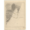 Reproduction carte marine ancienne - 4234 - BARCELONE (Port) - ESPAGNE (Côte Est) - MEDITERRANEE - (1888 - ?)