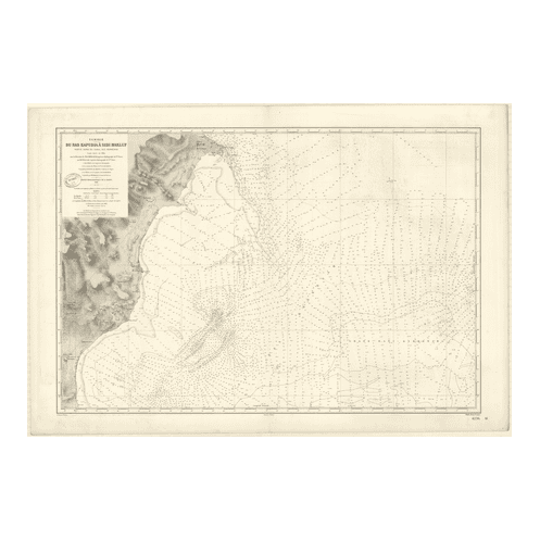 Reproduction of old nautical chart - 4236 - KERKENAH (Canal), KAPUDIA (Ras), SIDI MAKLUF - TUNISIE - MEDITERRANEE, AFRIQUE (Côte
