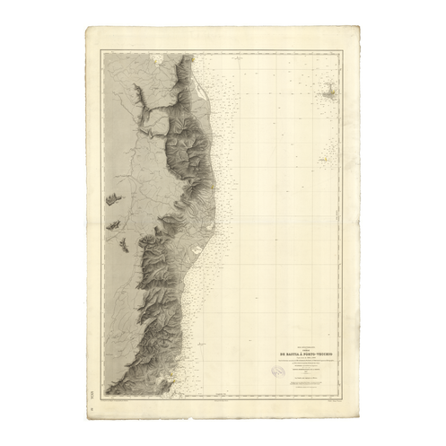 Reproduction carte marine ancienne - 4936 - CORSE (Côte Est), BASTIA, PORTO, VECCHIO - FRANCE (Côte Sud) - MEDITERRANEE, TYRRHEN Reproduction carte marine ancienne - 4936 - CORSE (Côte Est), BASTIA, PORTO, VECCHIO - FRANCE (Côte Sud) - MEDITERRANEE, TYRRHEN