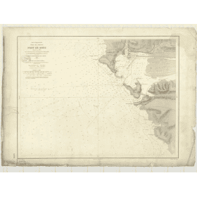 Reproduction carte marine ancienne - 5026 - PORT-DE-BOUC (Port) - FRANCE (Côte Sud) - MEDITERRANEE - (1898 - ?)