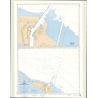 Reproduction carte marine ancienne - 7012 - PORT-SAID (Abords), BUR-SAID (Abords) - EGYPTE (Côte Nord) - MEDITERRANEE, AFRIQUE (