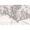 Reproduction of old nautical chart of Belle Île-en-Mer in 1761