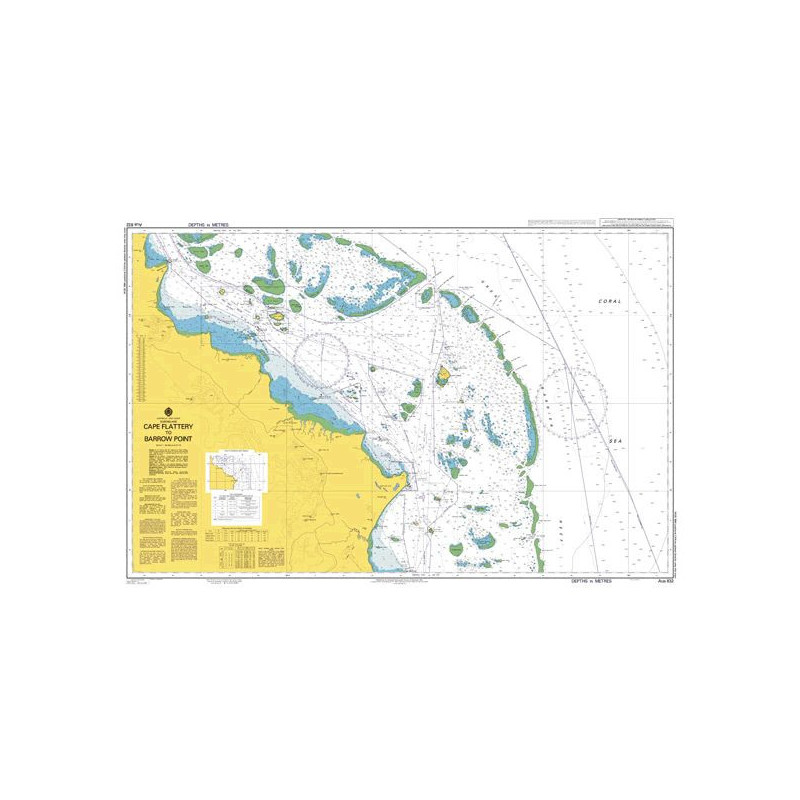 Australian Hydrographic Office - AUS832 - Cape Flattery to Barrow Point