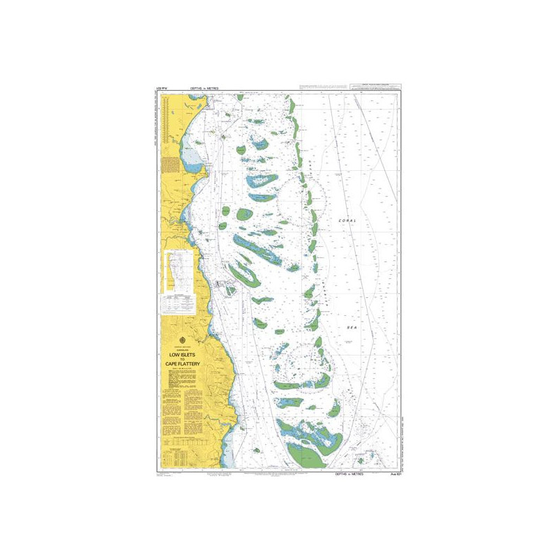 Australian Hydrographic Office - AUS831 - Low Islets to Cape Flattery