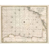 Reproduction carte marine ancienne de Golfe de Gascogne en 1693