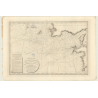Reproduction of old nautical chart - 106 - BREST (Abords) - FRANCE (Côte Ouest) - ATLANTIQUE, IROISE (Mer) - (1822 - 1877)