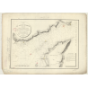 Reproduction carte marine ancienne Shom - 112 - BREST (Goulet) - FRANCE (Côte Ouest) - Atlantique - (1822 - 1902)