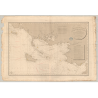 Carte marine ancienne - 131 - LORIENT, SAINT, NAZAIRE - FRANCE (Côte Ouest) - Atlantique - (1829 - ?)