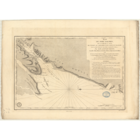 Reproduction carte marine ancienne Shom - 332 - SAINT-LAURENT (Golfe), pRINCE EDOUARD (île), SAINTE-ANNE (Rade), d'UPHI