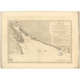 Reproduction carte marine ancienne - 332 - SAINT-LAURENT (Golfe), PRINCE EDOUARD (île), SAINTE-ANNE (Rade), DAUPHIN (Port) - ATL