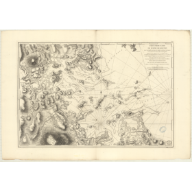 Reproduction carte marine ancienne - 336 - MAINE (Baie), BOSTON (Port) - ETATS-UNIS (Côte Est) - ATLANTIQUE, AMERIQUE DU NORD (C