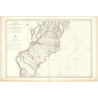 Reproduction carte marine ancienne - 338 - MAY (Cap), JACKSONVILLE - ETATS-UNIS (Côte Est) - ATLANTIQUE, AMERIQUE DU NORD (Côte