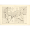 Reproduction carte marine ancienne - 339 - DELAWARE (Baie) - ETATS-UNIS (Côte Est) - ATLANTIQUE, AMERIQUE DU NORD (Côte Est) - (