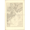 Carte marine ancienne - 342 - PORT ROYAL, AWFOSKEE (Détroit), CAROLINE (Côte Sud) - ETATS-UNIS (Côte Est) - ATLANTIQUE - (1778 -