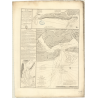 Reproduction carte marine ancienne Shom - 343 - AMELIA (île), FLORIDE (Côte Est) - ETATS-UNIS (Côte Est) - Atlantique