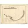 Reproduction carte marine ancienne - 852 - MAROC - ATLANTIQUE, AFRIQUE (Côte Nord) - (1837 - ?)