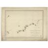 Reproduction carte marine ancienne Shom - 885 - BRANSFIELD (Détroit) - Atlantique,AUSTRALES (Régions),SCOTIA (Mer) - (
