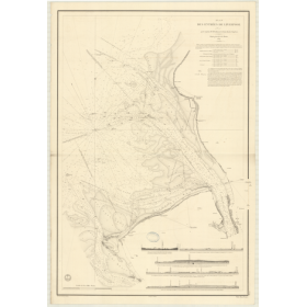 Reproduction carte marine ancienne Shom - 897 - LIVERPOOL (Abords) - Angleterre - Atlantique,IRLANDE (Mer) - (1839 - ?)