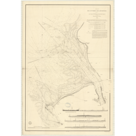 Reproduction carte marine ancienne - 897 - LIVERPOOL (Abords) - ANGLETERRE - ATLANTIQUE, IRLANDE (Mer) - (1839 - ?)