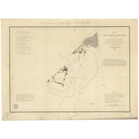 Carte marine ancienne - 960 - MOGADOR (Rade), ESSAOUIRA (Rade) - MAROC - Atlantique - (1842 - ?)