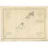 Reproduction carte marine ancienne - 960 - MOGADOR (Rade), ESSAOUIRA (Rade) - MAROC - ATLANTIQUE - (1842 - ?)