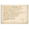 Reproduction carte marine ancienne Shom - 2726 - FALKLAND (îles), MALOUINES (îles), STANLEY (Port), WILLIAM (Port), HA