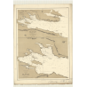 Reproduction carte marine ancienne Shom - 2727 - FALKLAND (îles), MALOUINES (îles), FRANCAISE (Baie), BERKELEY SOUND -