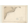 Reproduction carte marine ancienne - 2733 - YALTA (Rade), OURZOUF (Rade), JALTA (Rade) - U.R.S.S. (Côte Sud), CRIMEE - NOIRE (Me