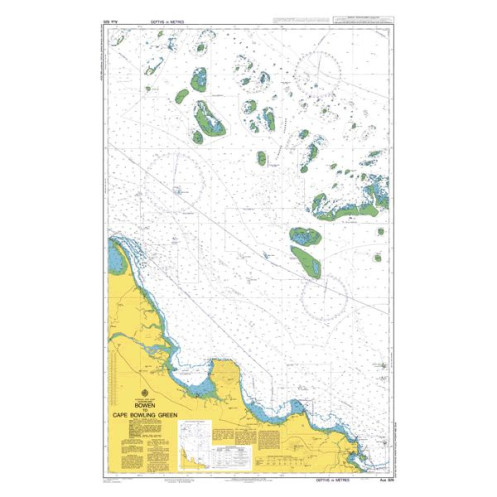 Australian Hydrographic Office - AUS826 - Bowen to Cape Bowling Green