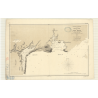 Reproduction carte marine ancienne Shom - 2743 - FALKLAND (îles), MALOUINES (îles), FOX (Baie), EDGAR (Port) - - ATLAN
