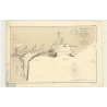 Reproduction carte marine ancienne - 2743 - FALKLAND (îles), MALOUINES (îles), FOX (Baie), EDGAR (Port) - - ATLANTIQUE, AMERIQUE