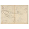 Reproduction carte marine ancienne - 2755 - FALKLAND (îles), MALOUINES (îles), CHOISEUL (Baie) - ATLANTIQUE, AMERIQUE DU SUD (Cô