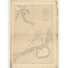 Reproduction carte marine ancienne - 2793 - OGOOUE (Fleuve) - GABON - ATLANTIQUE, AFRIQUE (Côte Ouest) - (1869 - 1887)